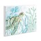 Stupell Industries Turtle in Watercolor Coral Wall Plaque Art Design by Kim Allen